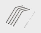 nutribullet 4-Pack Stainless Steel Straws