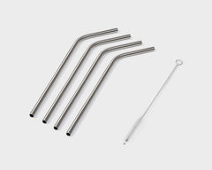 nutribullet 4-Pack Stainless Steel Straws